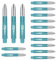 CyeeLife Dart Schäfte 15 Stück 35mm Blau 2BA Dartpfeile shafts