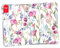 Tischset, Platzset - Blumenwiese Aquarell - 12 Stück Made in Germany, 44x32cm aus speziellem Naturpapier in Aufbewahrungsmappe – die besondere Tischdeko für Frühling, Ostern & Blumen
