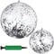 BESPORTBLE Aufblasbarer Wasserball Glitzer-Wasserbälle Poolbälle Mit Luftpumpe Schwimmfähiger Konfettiball Für Sommerstrand Pool Und Partyzubehör Zoll Und 16 Zoll