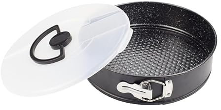 Posten Anker Tortenbutler mit Springform, robuster Carbonstahl, 26 x 6,8 cm, spülmaschinenfest, ideal für Torten, Kuchen, Salate & Aufläufe, für Partys und Feiern