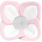eexuujkl Flor de baño que no se deforma fácilmente para recién nacidos, y en la piel del bebé, tela de liquidez cómoda, flor de baño para bebé, Lado rosa, 80cm