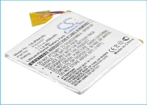 CS Replacement Battery for Apple iPod Nano 3rd 4GB, iPod Nano 3rd 8GB, iPod Nano G3 4GB, iPod Nano G3 8GB