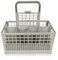 Rejilla para secar platos de cocina Plato secado estante drenaje rack gris 8 ranura lavavajillas cubiertos cesta bandeja jaula cocina lavaplatos organizador almacenamiento cesta Escurridor de platos m