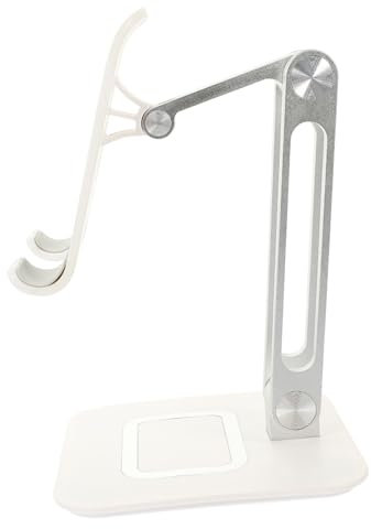 Artibetter Verstellbarer Tabletständer Aus Metall Tragbarer Handyständer Für Schreibtisch Faltbarer Telefontischhalter Für Smartphones Und Tablets