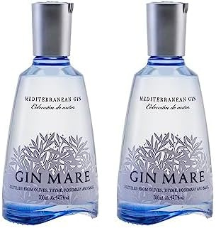 Gin Mare Mediterranean Gin - 700 ml (Confezione da 2)