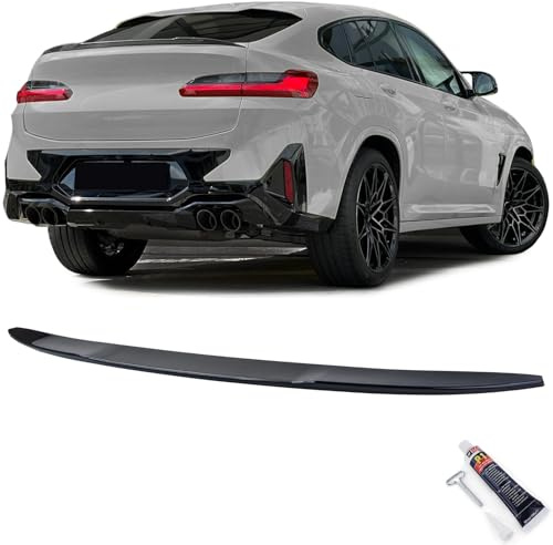 Sport Heckspoiler Lippe Performance Schwarz Glanz passend für BMW X4 G02 ab 18