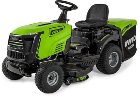 VITO - Tracteur Tondeuse thermique Autoportée 10.5CV Transmission Hydrostatique Coupe 86cm Bac 245L