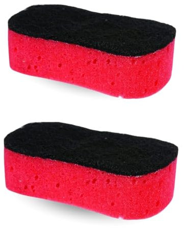 PARENCE.- Lot de 2 Éponges de Nettoyage Spécial Barbecue et Four - Tampons à Récurer Four et Barbecue - Tout Type de Nettoyage - 2 Pièces
