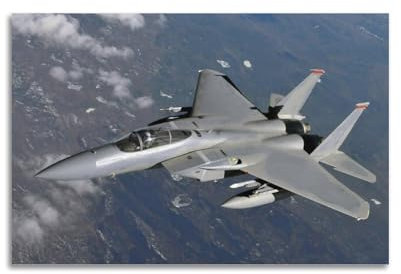 XFPMXC F-15 Poster mit Militär-Kampfflugzeugen, dekoratives Gemälde, Leinwand, Wandkunstwerk, Bild, 30 x 45 cm