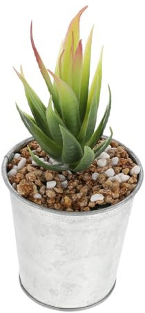 JOINPAYA Künstliche Sukkulente Topfpflanze Aus Kunststoff Realistische Imitation Für Dekoration Langlebig Und Unverwelklich Für Innenräume