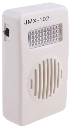 Ringer Amplifier - Audio Volume Amplifier, Light Alarm | Luminous Visual Aid Device, Wired Call Indicator, Fixed Phone Accessory, System