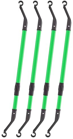 VIVOSUN High-CFM Stützstangen-Set 60–90cm verstellbar für Growzelt, 4er | Heavy-Duty Querstreben, hohe Tragkraft für 60×60, 70×70, 80×80 und 90×90cm Zelte zur Strukturverstärkung.