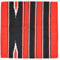 RANDOL'S 801090032 Navajo Pferdedecke, Baumwolle/Acryl, 76 x 76 cm, Rot/Schwarz/Weiß