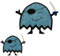Catch the Patch Set Monster mit Säbel - (Größe: verschiedene Größen) Aufnäher, Bügelbilder, Aufbügler, Applikationen, Patches, Sticker zum Aufbügeln oder Aufnähen – für Kleidung, Taschen, Jacken