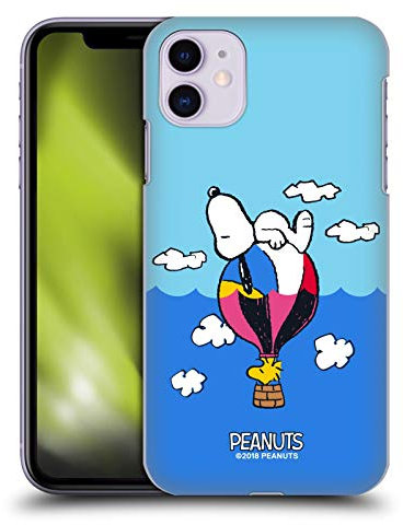Head Case Designs Offizielle Peanuts Snoopy & Woodstock Ballon Halbzeiten Und Gelächter Harte Rueckseiten Handyhülle Hülle Huelle kompatibel mit Apple iPhone 11