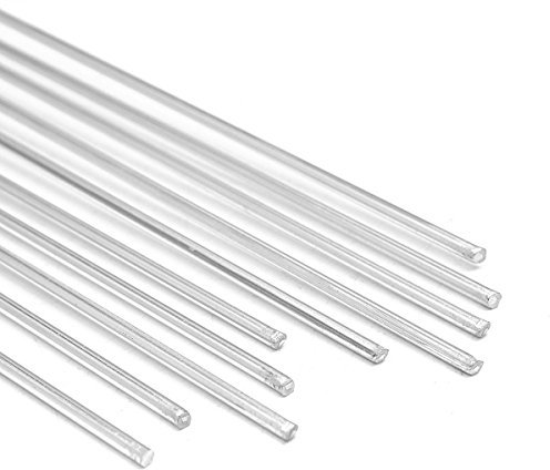 TuToy Fil de soudure en aluminium de baguettes de remplissage de tig en aluminium de 33Cm de 3.2Mm