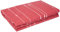 biberna 0006141 Bettwäsche Garnitur mit Kopfkissenbezug Komfort-Feinbiber 1x 135x200 cm + 1x 80x80 cm burgunder