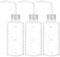 Flacons d'Arrosage à Presser - Bouteille Pissette en Plastique, Lavage de Sécurité, Bouche Étroite, Compressibles pour Labo de Tatouage, Jardin, Plantes - 250ml, 3 Pièces