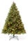 VeryMerry 5FT 'Ascot' Pre-Lit Christmas Tree with 200 Built-In Warm White LED Lights with Auto-Off Timer, 8 Lighting Modes and Real Decorative Pinecones