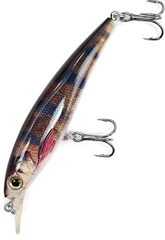 Major Fish Zander Wobbler Hecht Barsch Hardbait Flachläufer 10 cm Real Perch