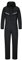 Yukirtiq Herren Arbeitsoverall Reflektierende Overalls Arbeitsanzug Handwerker Anzug Arbeitsoverall Arbeitskombi, Schwarz, M