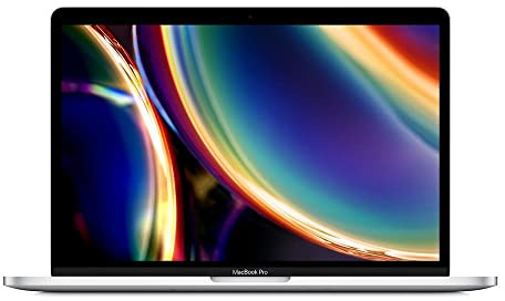 2020 Apple MacBook Pro mit 2GHz Intel Core i5 (13-zoll, 16GB RAM, 512GB SSD) (AZERTY Französisch) Silber (Generalüberholt)