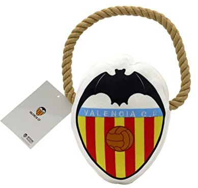 Valencia Hundespielzeug mit Plüsch, Zubehör für Haustiere, Fußball, offizielles Produkt (CyP BrandsÇ)