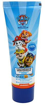 La Pat Patrouille, Dentifrice pour Enfant, Goût Fraise, 50ml, TAKE CARE