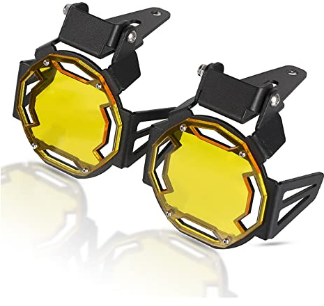 Motorrad Scheinwerfer Motorrad Nebelscheinwerfer Licht Abdeckung Schutzgitter Schutz Für R1250GS R1250 R 1250 Für GS Für ADV Adventure 2018 2019 2020 2021 2022 Scheinwerfer Kühlergrill (Größe : 2)