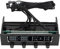 PC Fan Controller, Adjustable Speed Temperature Controller with LCD Display and Screws Stickers for Graphics CPU Cooling