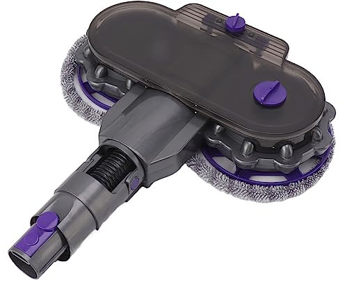Qcwwy Vacuum Cleaner Mop Attachment Integrated Electric Head Wet Mop Absorber Household Brush for V10Slim for Cleaning Suction Head Steam Mops