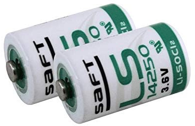 2 Unidades Originales LS-14250 para Contador de Agua PLC ER3 ER1/2AA 3,6 V batería de Litio S..A.FT