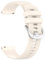 Silikon Armband für Garmin Forerunner 55, 20mm Wasserdichte Weiche Ersatzriemen, Weiches Silikon Ersatzarmband Uhrenarmband Sportarmband für Damen Herren, Beige