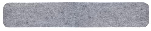 HomeProtect® | Festbank-Bierbank - Sitzmatte SUPERDÜNN 2 mm - Selbstklebende Sitzmatte, Wasserschutz, wärmend, rutschsicher - waschbar - grau (196x24 cm)