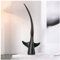 Tauzveok Whale Tail Deko Statue, Maritime Dekoration, Schwarz Wal Tail Deko Skulptur, Für Tischdeko, Büro Deko, Dekoration Wohnzimmer, Ozean Dekoartikel, Harz,Black c