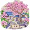 Kühlschrankmagnet, Motiv: Kyoto Japan, Touristen-Souvenir, 3D-Kühlschrankdekoration, Basteln