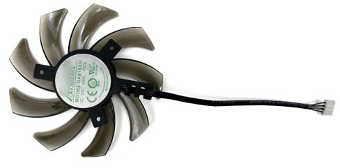 85MM 4PIN GA91S2U GTX1660 Video Card Fan Compatible with GTX 2070 2060 1660 Ti Graphics Card Cooling Fan(Green)