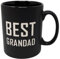 JRose Collections Best Grandad Mug 625ml | 22oz Ceramic Engraved Mug - Premium Gift Boxed – Large Coffee & Tea Cup for Grandad – Birthday, Father’s Day Gift