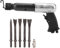 Kit di martello ad aria nutriente, pneumatico pesante, 250 mm, pezzi di scalpello, compressore, set di strumenti, ideale per la costruzione, automobilismo, uso industriale,