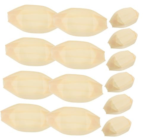 SHERCHPRY 50pcs Paper Trays Disposable Hot Dog Serving Plates for Events Parties Weddings More Unique Design for Fries Snacks Skewers