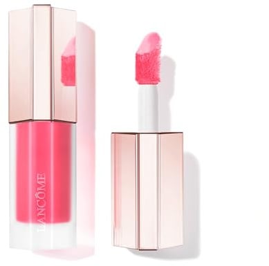 Lancôme Skin Idôle Juicy Liquid Blush, Up to 12HR Radiant Colour, Serum-Infused with Niacinamide & Vitamin E, Skin Hydrating, Blendable & Long-lasting, 9ml