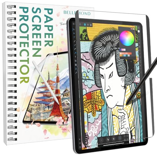 BELLEMOND Magnetic Paper Screen Protector for Samsung Galaxy Tab S11 Ultra | Made in Japan, Smooth Kent paper surface, Removable and reusable, Reduced pencil tip wear for sketching and notes