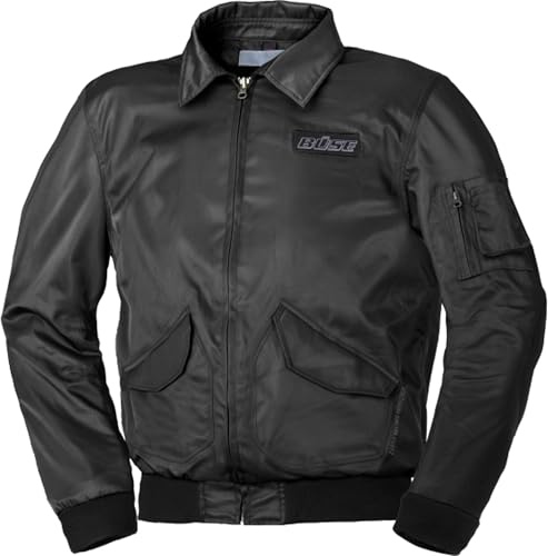 Büse Kingman 2 Motorrad Textiljacke, schwarz, 50