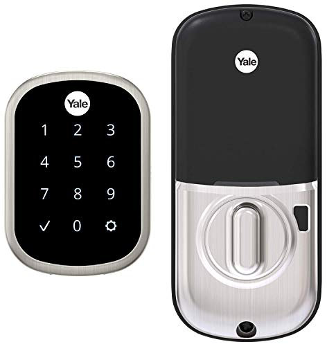 Yale Assure Lock SL with Z-Wave - Smart Key Free Touchscreen Deadbolt -Works with Ring Alarm, Samsung SmartThings, Wink and More (Hub requir