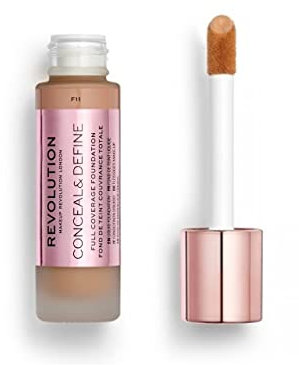 Makeup Revolution, Conceal & Define Grundierung, F11, 23ml