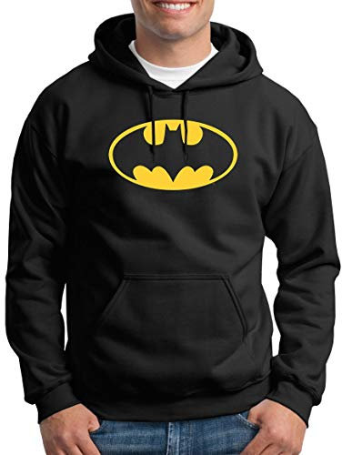 TShirt-People Batman Logo Kapuzenpullover Herren M Schwarz