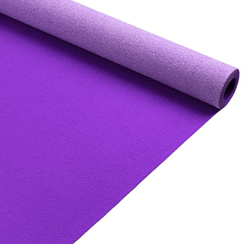 Primaflor Event- & Messeteppich Podium - Flieder - 100x300 cm– Robuster Flachfilzteppich mit Rutschfester, schalldämmender Oberfläche – ideal für den Messen, Ausstellungen & Events