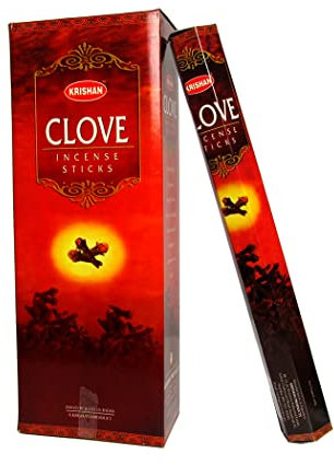 Encens Krishan Clou de Girofle - Boîte entière 120 bâtonnets