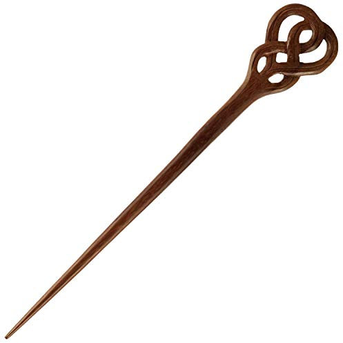 Island Piercings Haarnadel Haarstab Handarbeit aus Holz Keltisches Design HN305