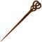 Island Piercings Haarnadel Haarstab Handarbeit aus Holz Keltisches Design HN305